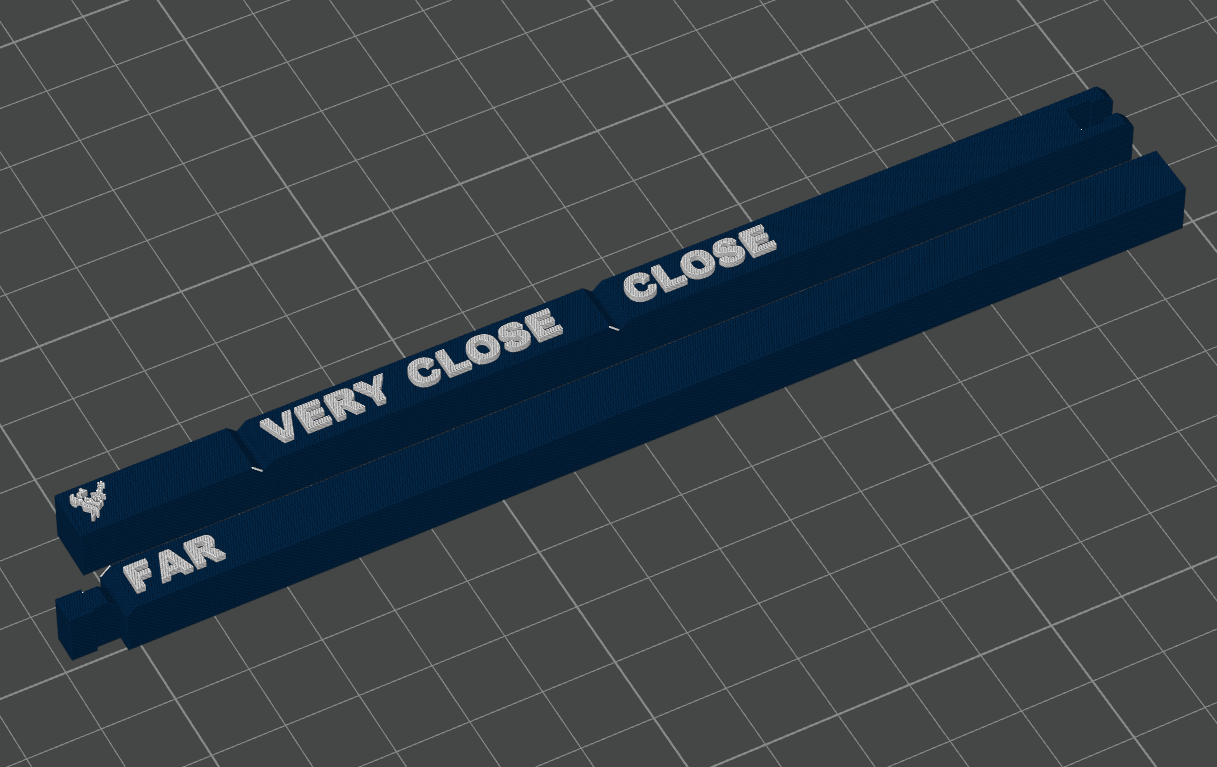 Miniatura 2 do modelo 3D Daggerheart Distance Ruler
