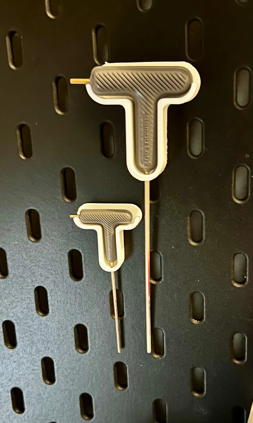 Alan key holder for ikea skandis board ( XL) - Free 3D Print Model ...