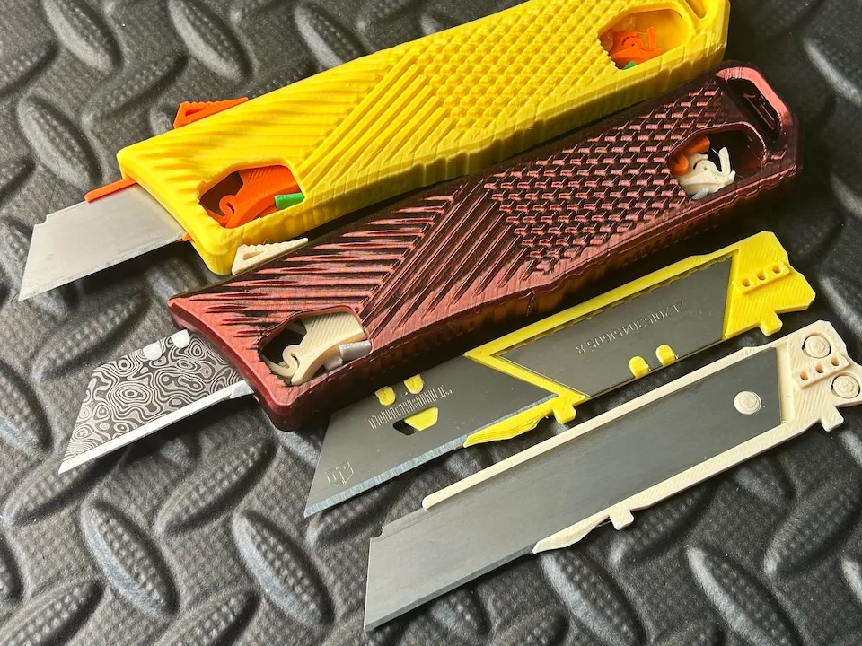 OTF Good Handle Trapezoid & 18mm Over-Engineered² - Free 3D Print Model ...