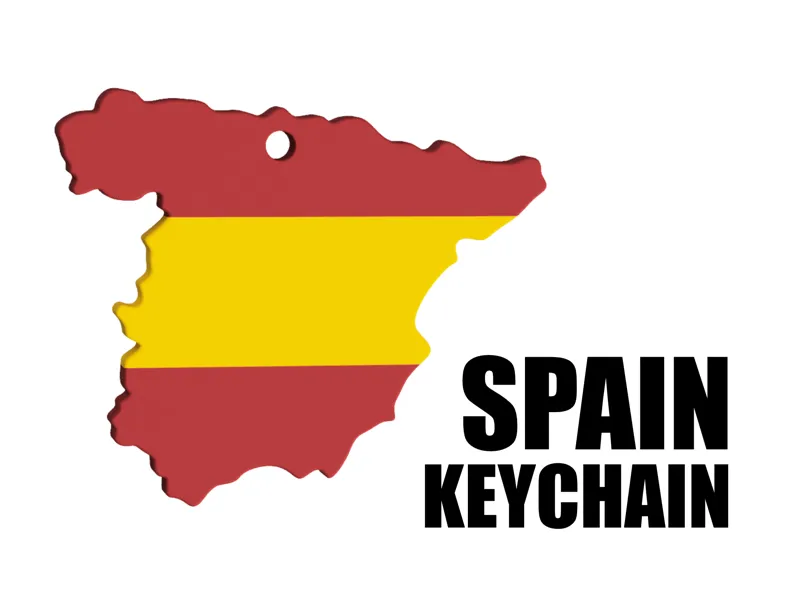 Spain Keychain