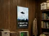 I Want To Believe - 0.08mm layer, 2 walls, 100% infill