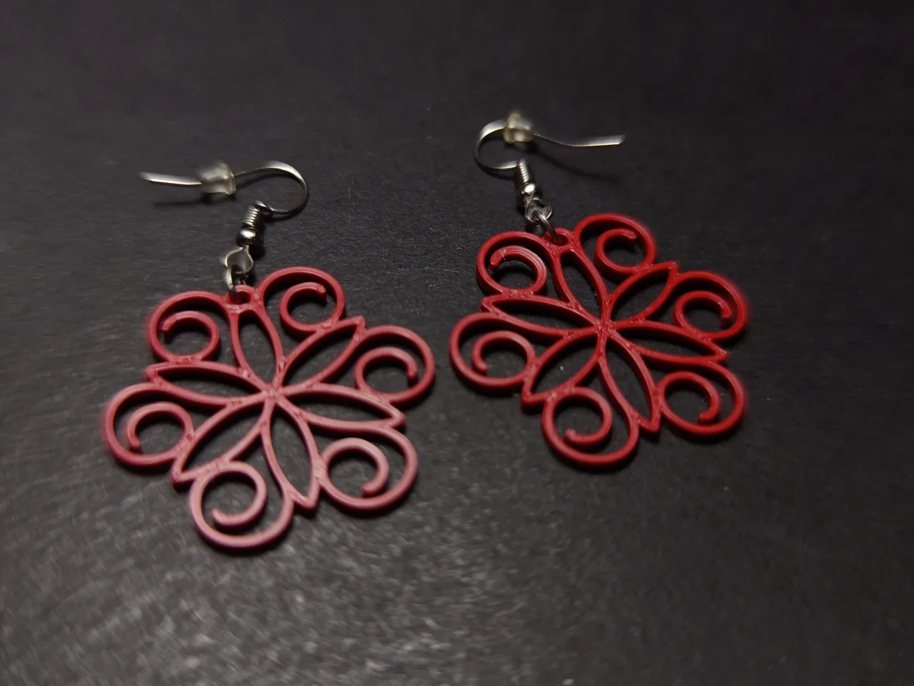 Spiral Bloom Earrings view 3