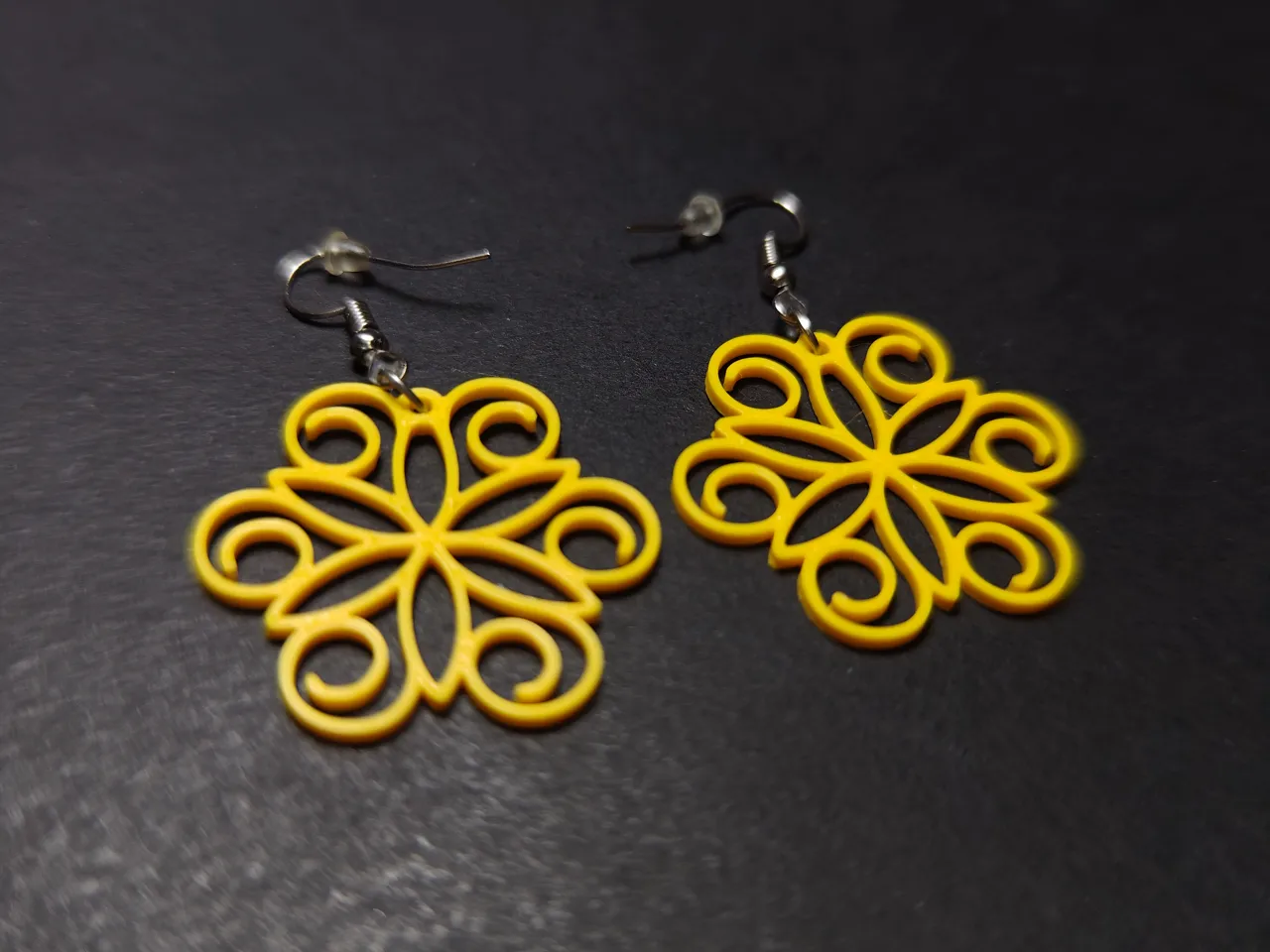 Spiral Bloom Earrings view 2
