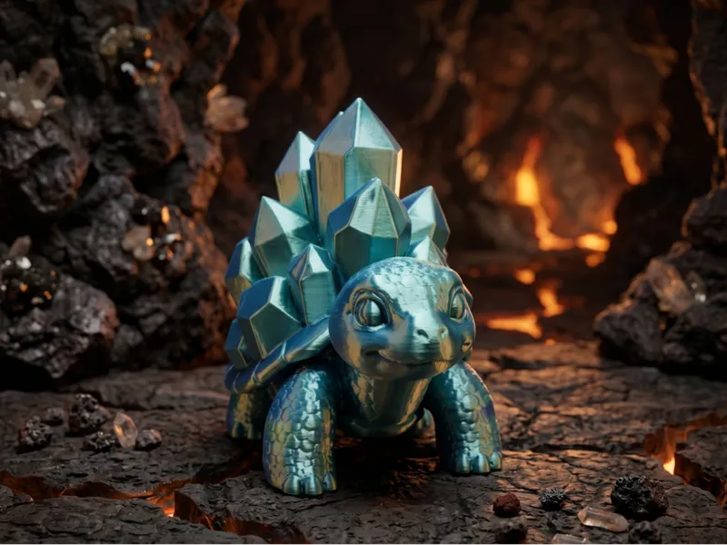 Crystal Shell Turtle - Decorative Figurine