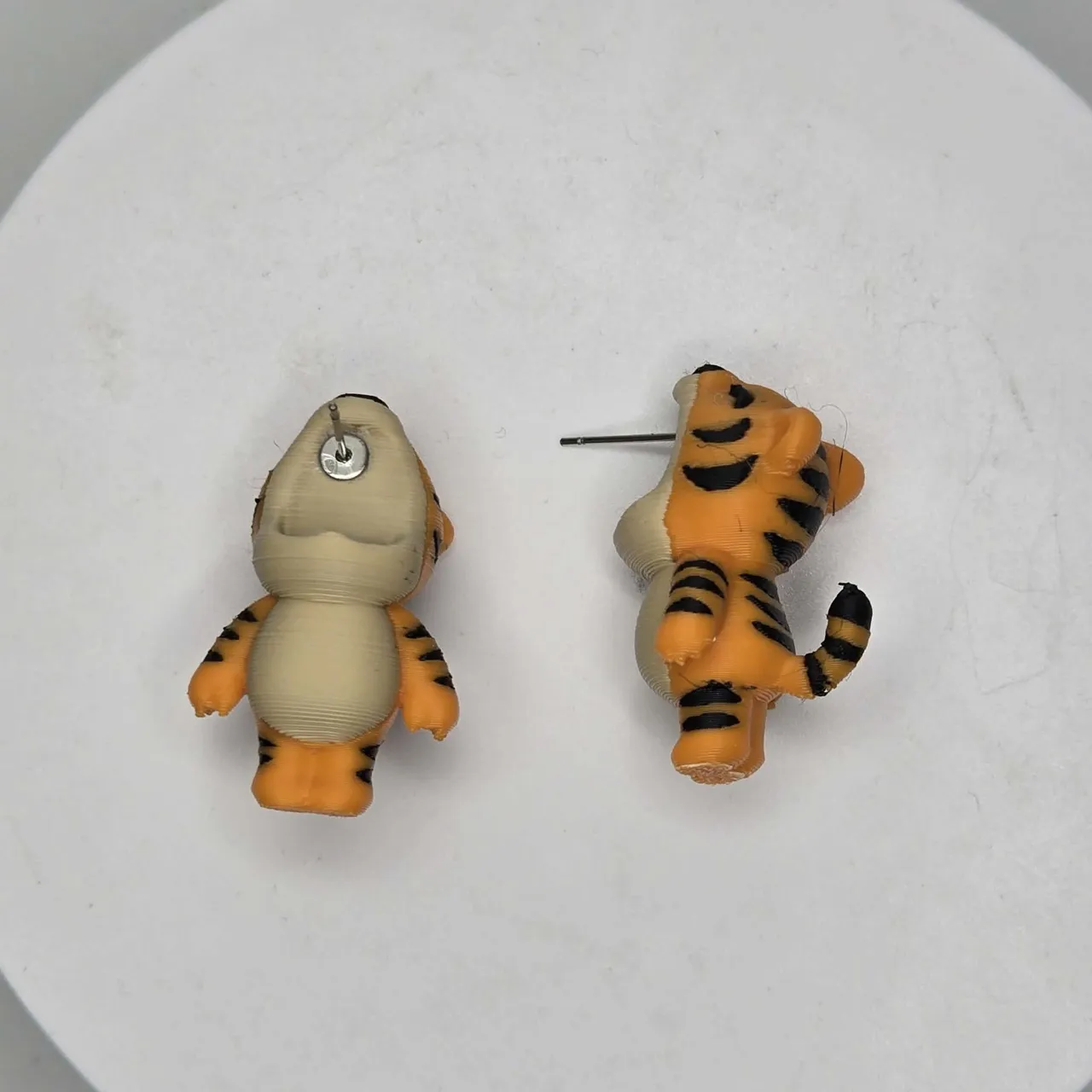 Tiger Chomper Earrings view 2
