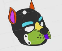 with Jowls and all Colour