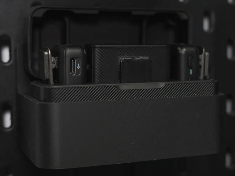 Ikea Skadis DJI Mic 3 mount