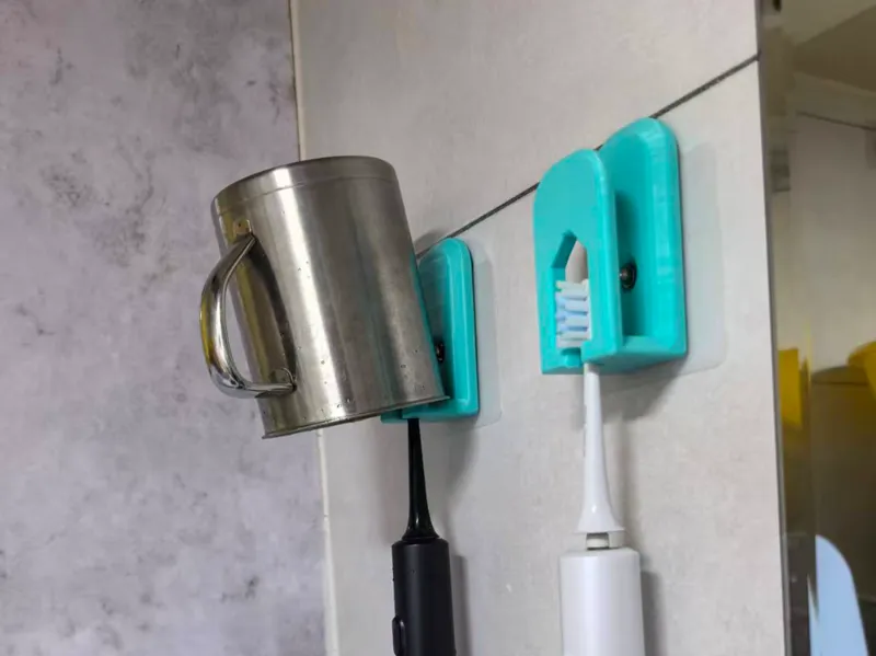 牙具挂架（无损粘贴型）