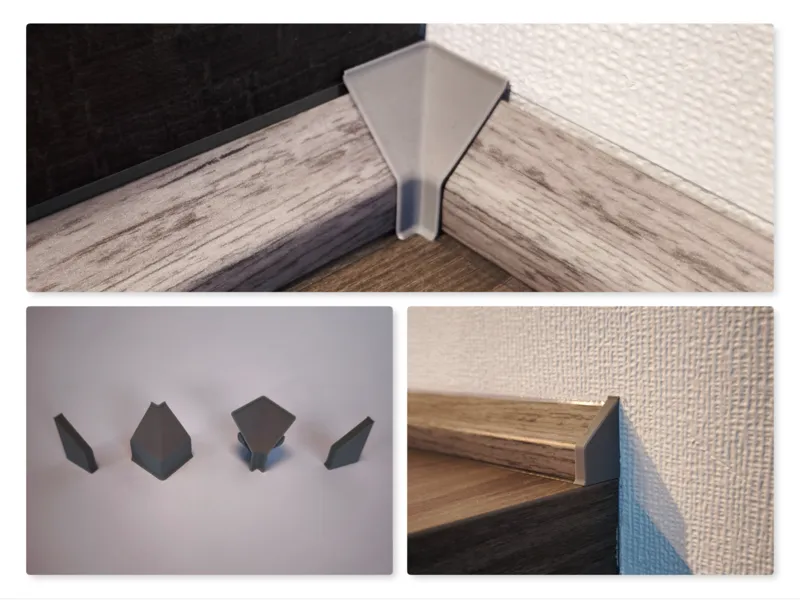 Kitchen Edge Strip — Corners & End Caps