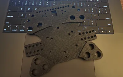 Momo 27c Button Plate with LEDs