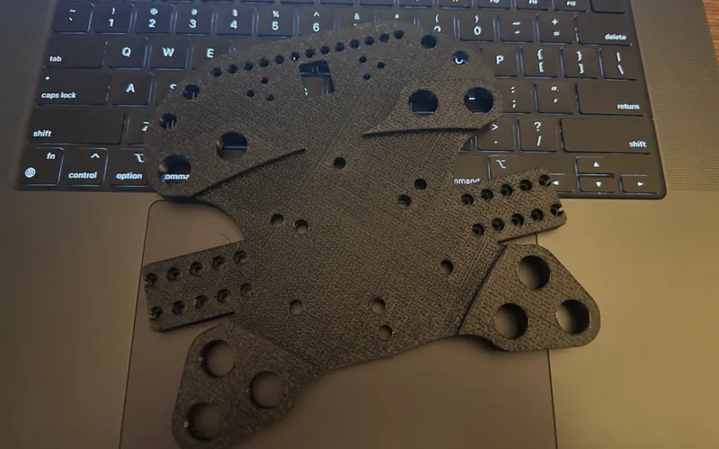 Momo 27c Button Plate with LEDs