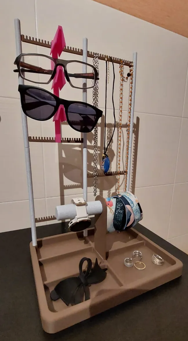 Jewelry Stand - Bonus Sunglasses Stand