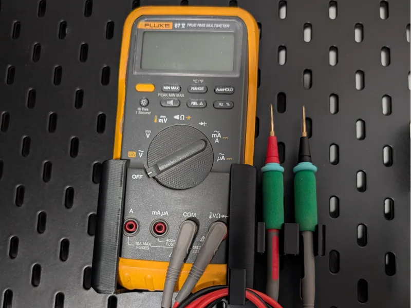Fluke 87V Skadis Mounted Bin