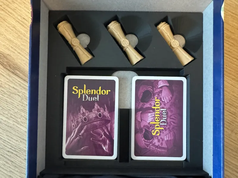 Splendor Duel w/ Counterfeiters Expansion Insert