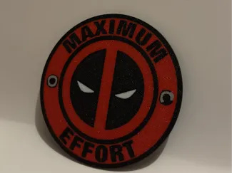 Deadpool Coaster 100mm