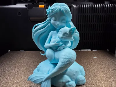 Mermaid and Fox Sunggle