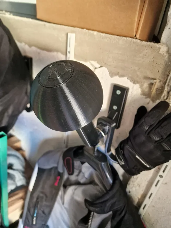 Motorbike Helmet & gloves holder