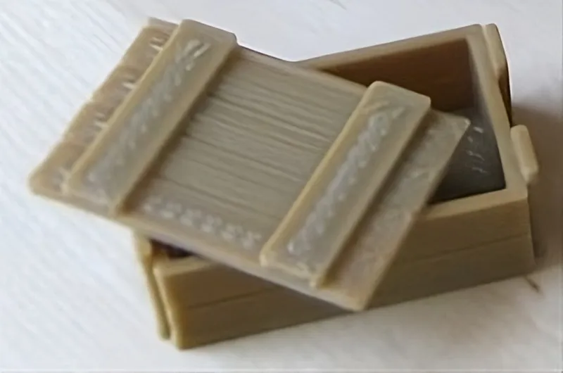 Toy wooden box