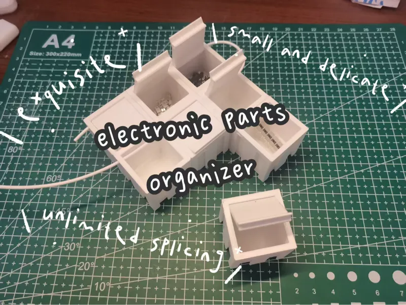 electronic parts organizer