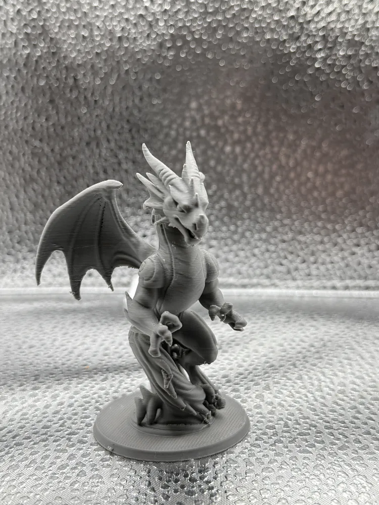 Ruby Dragon Flame of Eternity - Free 3D Print Model - MakerWorld