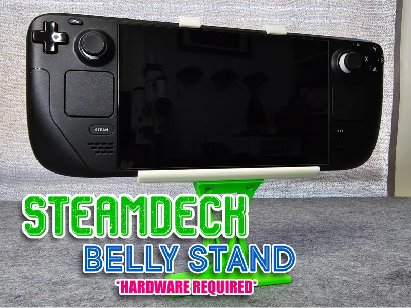 NEW - Steam Deck Belly Stand - Requires Hardware