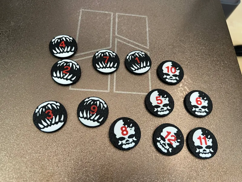 The DUNGENERATOR: DIE in a Dungeon Monster Tokens
