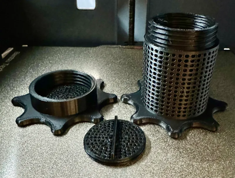Spool Desiccant Holder 
