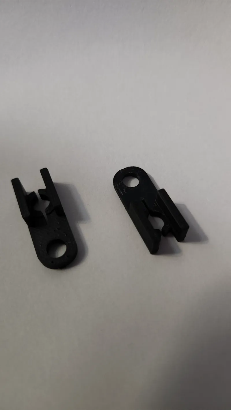 Train Hitch, Pusher, Version 4, 6 Pieces, ABS