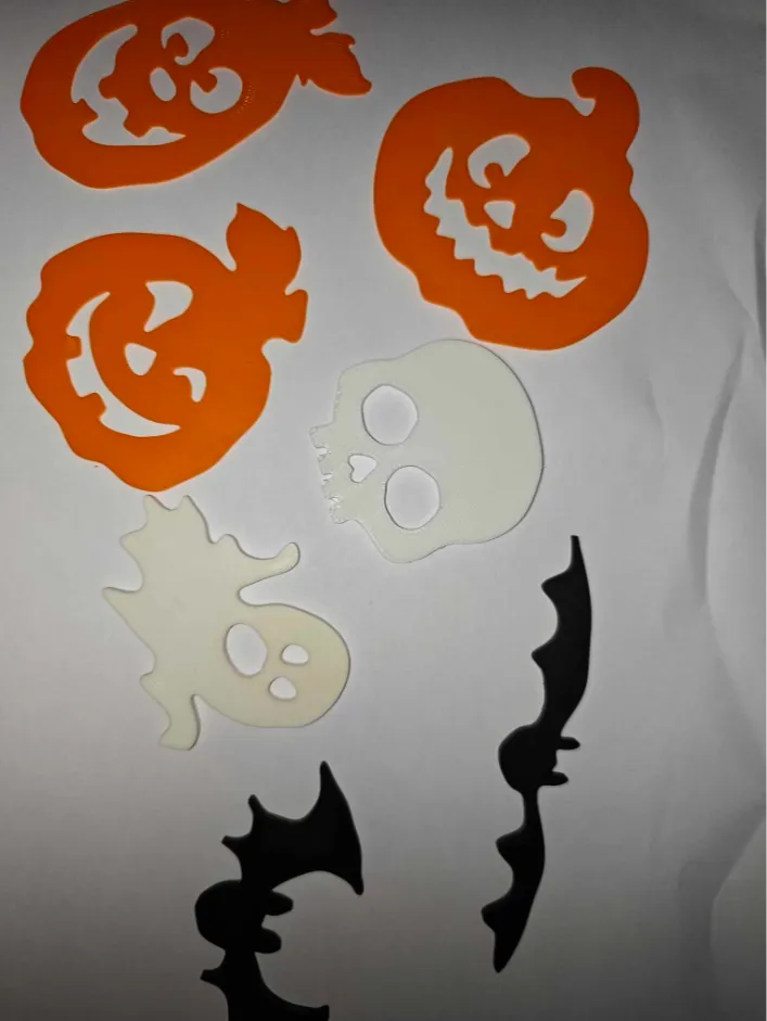 Halloween set decoration (halloweenská dekorace)