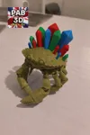 Crystal crab - Painted version - A1-MINI