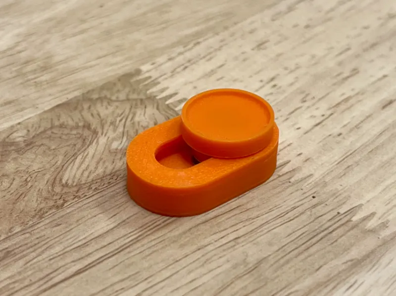 Fidget switch (using magnets)