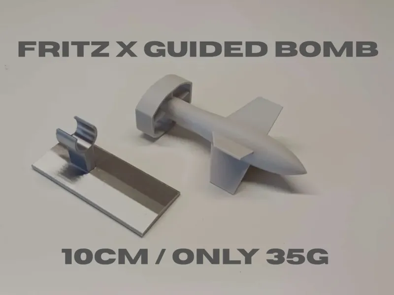 Fritz X Guided Bomb Scale Model