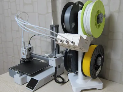 Multi spooler with bearings and bmcu holder