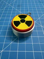 Nuke Fidget Clicker Keychain Small