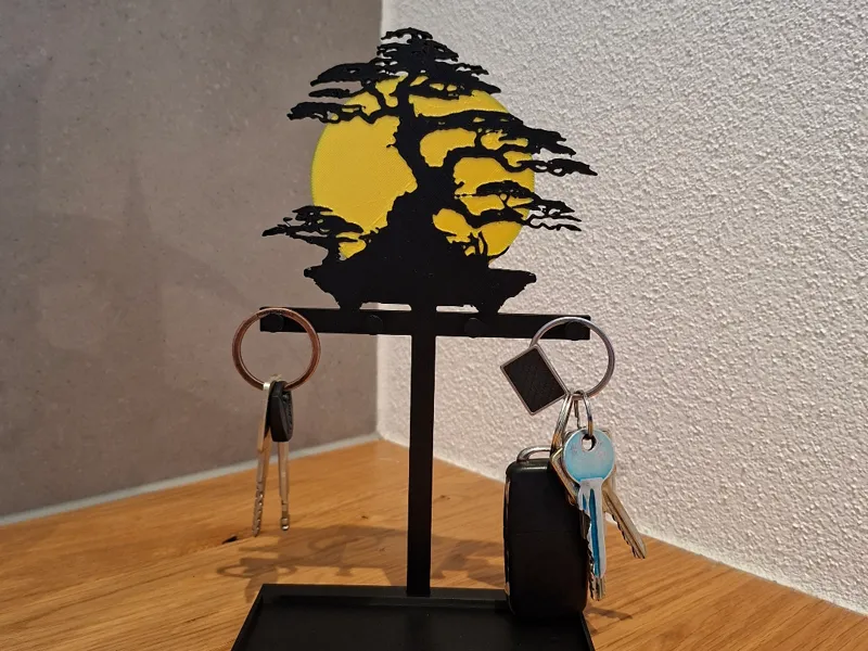 Bonsai Schlüssel- & Schmuckständer