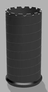 V2 of the LED Tower 0.2mm layer, 2 walls, 15% infill