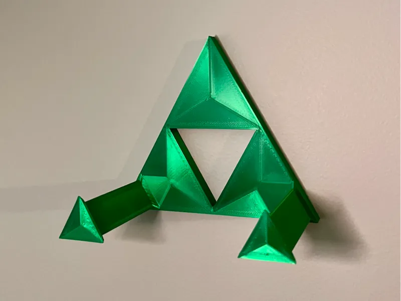 Triangle Zelda Logo Wall Mount - Sword of Legend