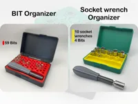 BIT Organizer and Socket wrench organizer