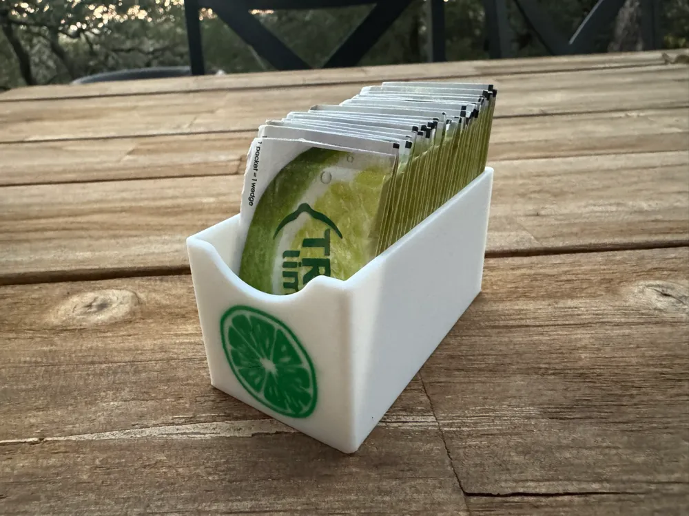 Lime Flavor Packet Holder by Kelzan MakerWorld