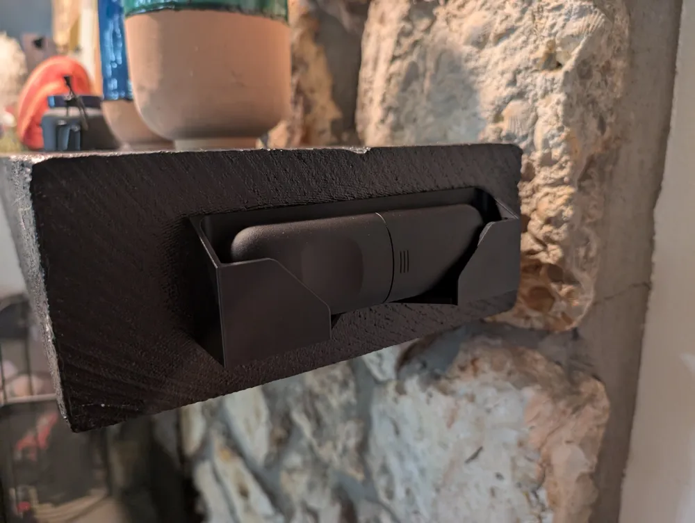 Roku Remote Holder - Horizontal - Free 3D Print Model - MakerWorld