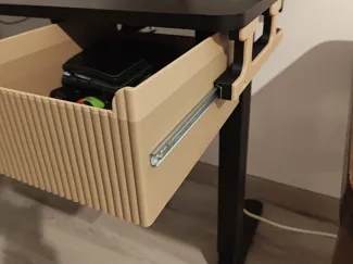 Smooth-Glide Modular Storage Drawer (20x24x12cm)