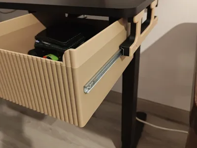 Smooth-Glide Modular Storage Drawer (20x24x12cm)