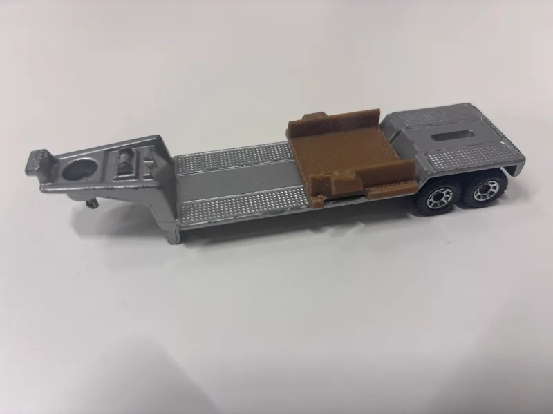 MatchBox Helicopter Halter Auflieger LKW