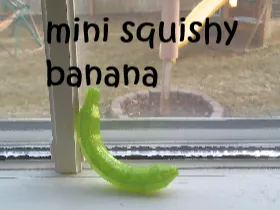 mini squishy banana
