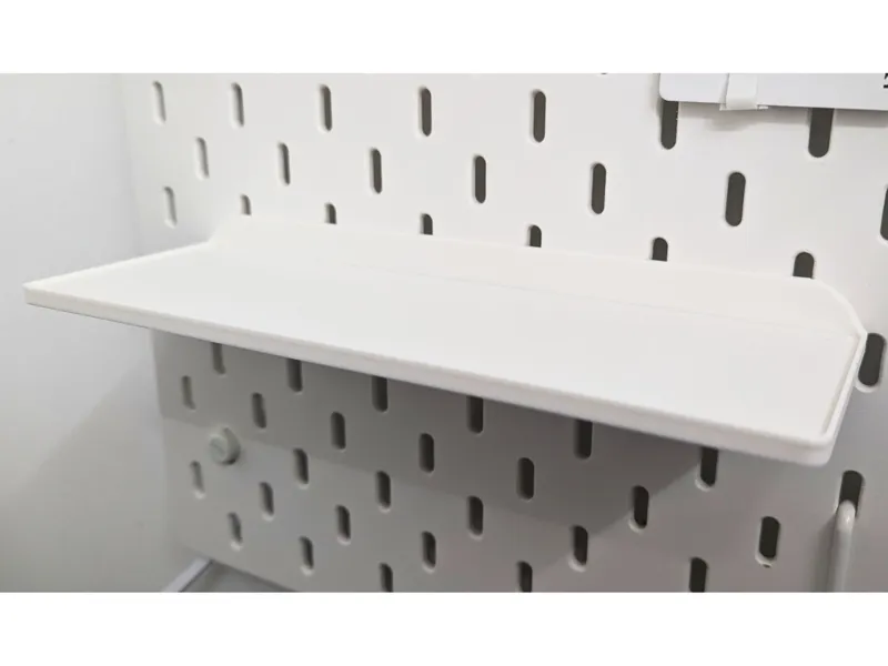 IKEA Skadis Shelf Panel (24cm x 8cm) - Sturdy