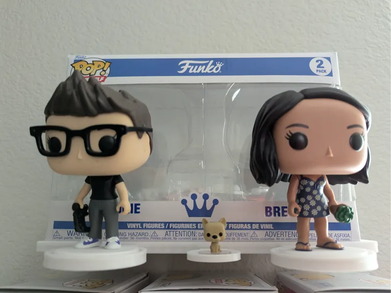 Wall Shelf For Custom Funko Pop with small pet
