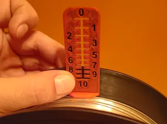 Filament remaining measurement tool*