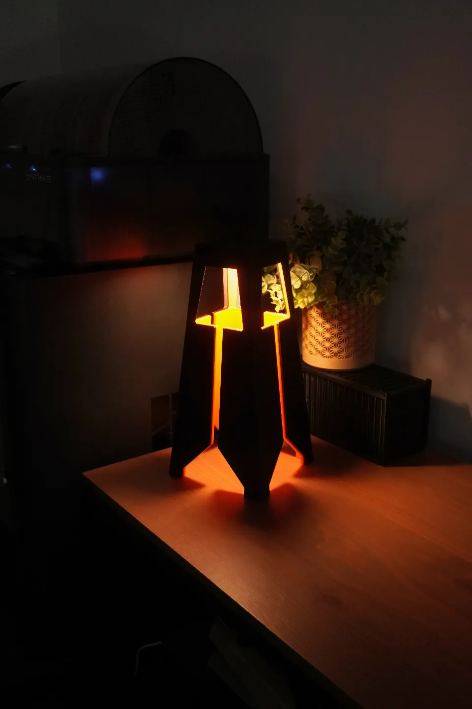 SILHOUETTE LAMP - LED KIT 001 - FOXWOOD - Free 3D Print Model - MakerWorld