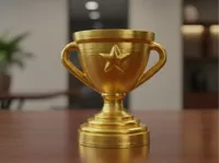 Mini trophée décoratif — photo 2
