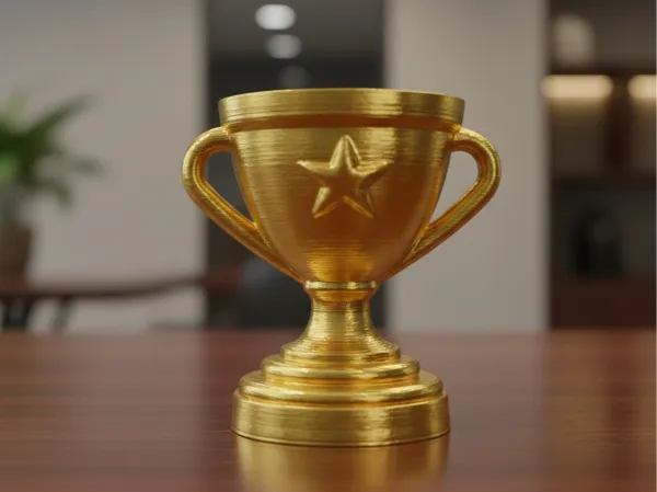 Mini trophée décoratif